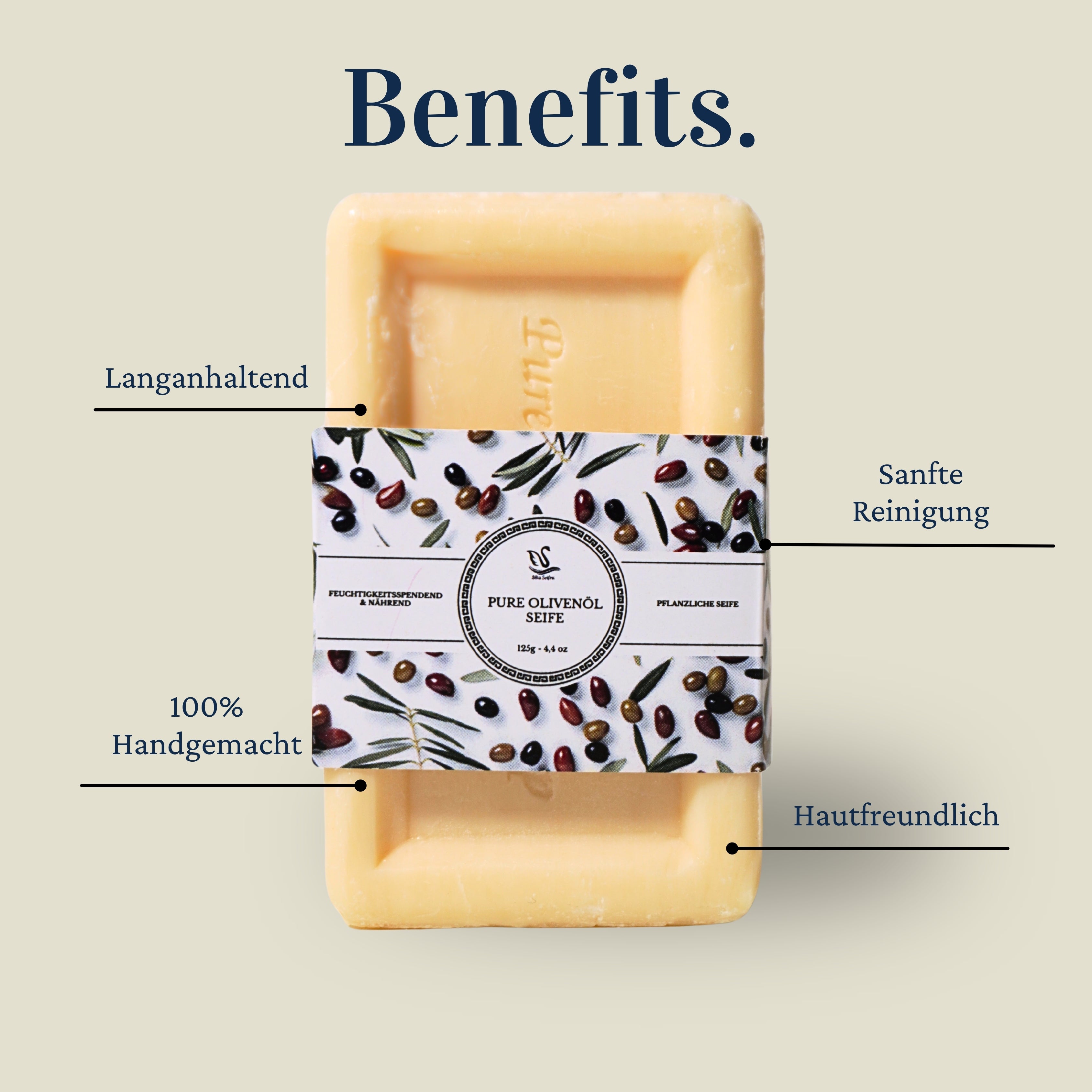 Pure Olive – Klassische Olivenölpflege für zarte Haut