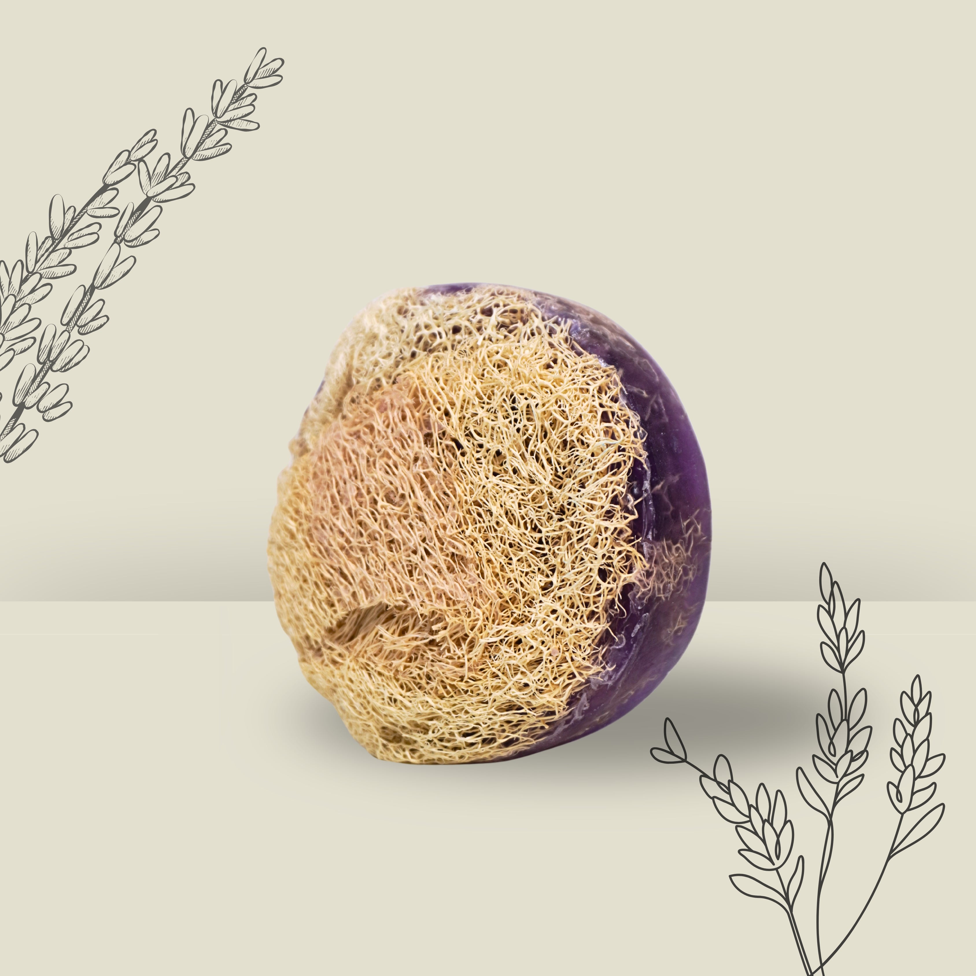 Loofah Lavendel – Beruhigendes Peeling für entspannte Haut