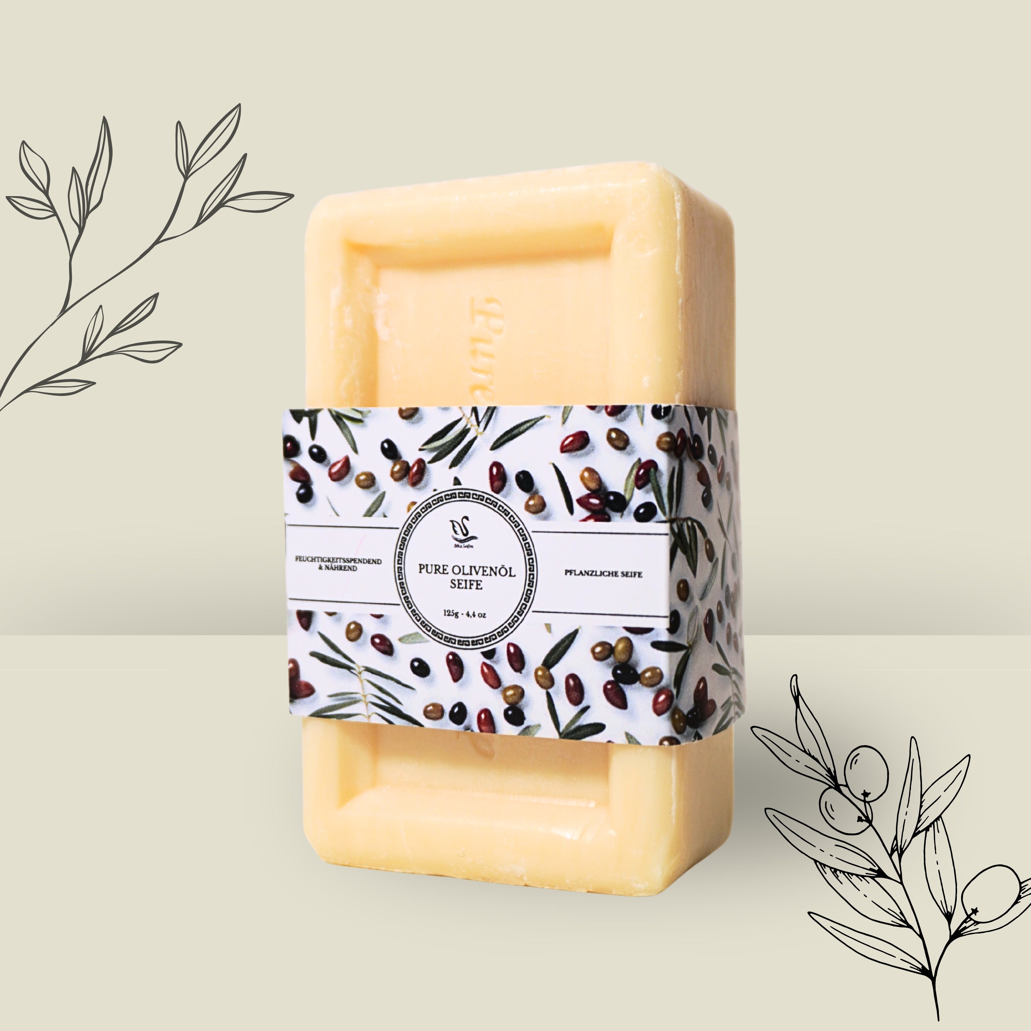 Pure Olive – Klassische Olivenölpflege für zarte Haut