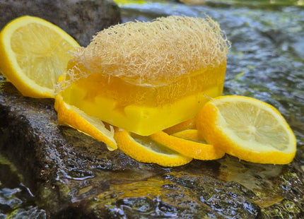 Loofah Zitrone